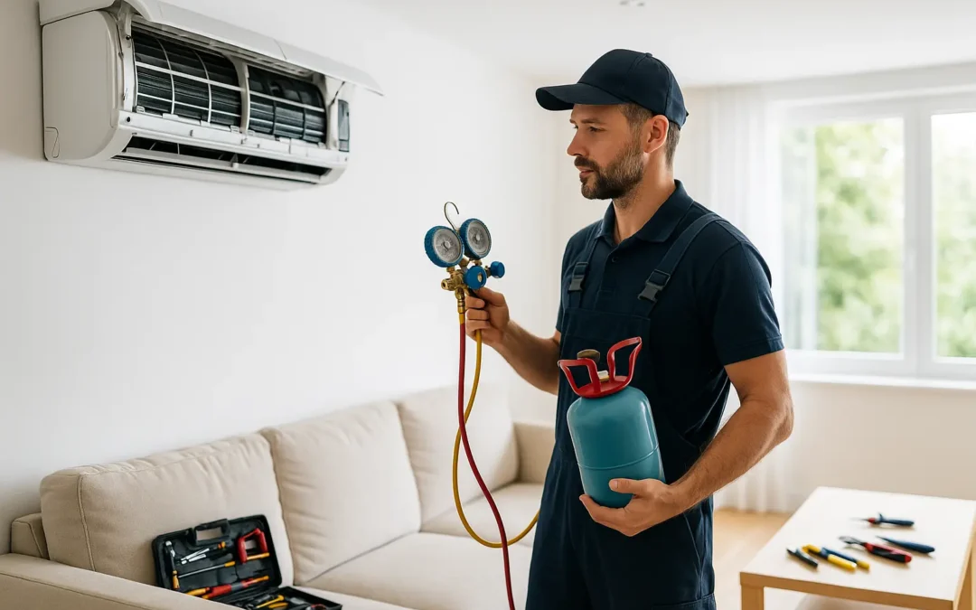 Señales de que debes recargar el gas del aire acondicionado