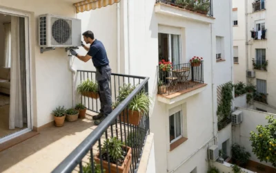Aire acondicionado en comunidades de vecinos: requisitos, ruido y problemas reales